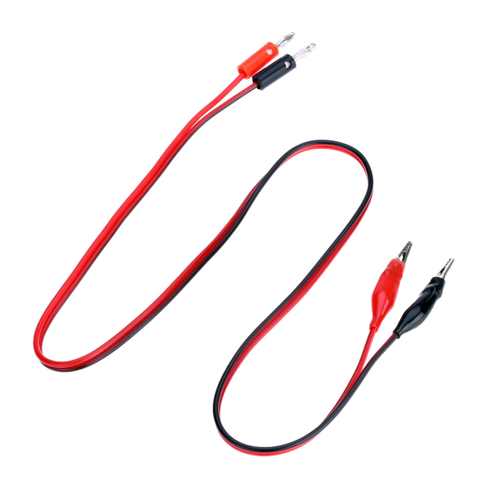 5A Quality Power Supply Cable Connecting Line durable Banana Plug to Alligator Clip suitable for DC regulated power supply