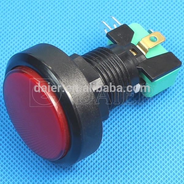 24mm16A gamin ator push button lamp with micro switches push button price