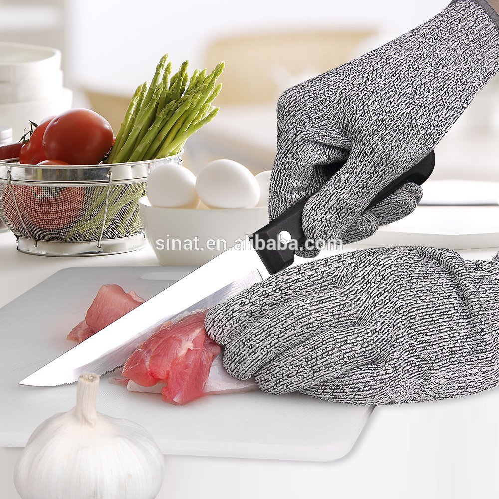 EN388 Working Safety Cut Resistant Gloves for Kitchen use