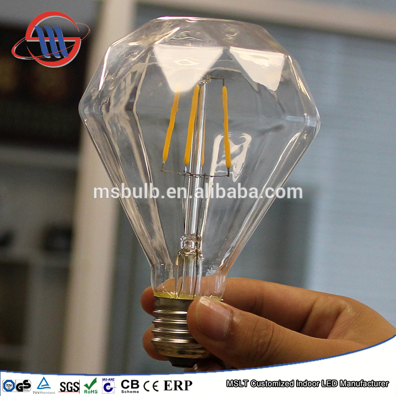 wholesale dimmable led filament bulb ST64 E27