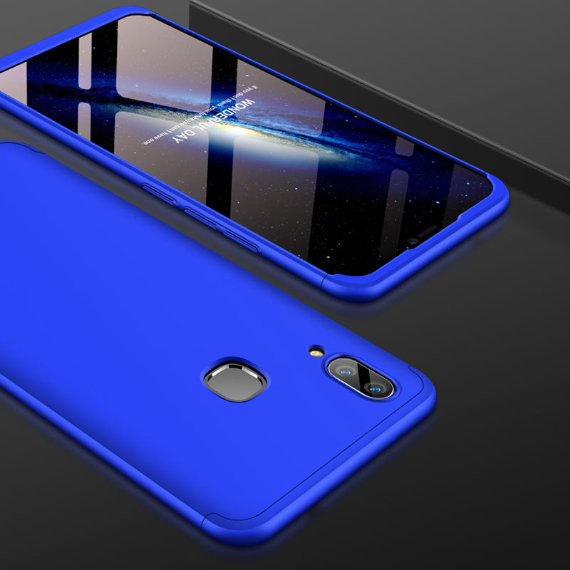 2018 hot sell 360 cover Removable 3in1 Hard PC Shield Back Cover Case for Vivo V9 phone cases