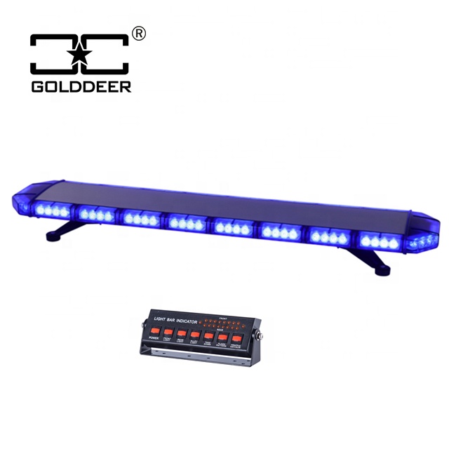 Security Vehicle Amber Strobe Lightbar Led emergency light bar use in Armored Cars (TBD20926)