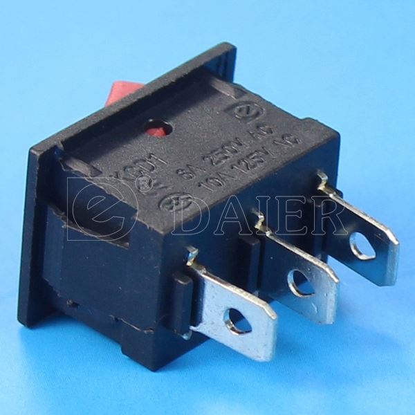 Mini 10A 125VAC SPDT 3PIN ON ON RC Rocker Switches