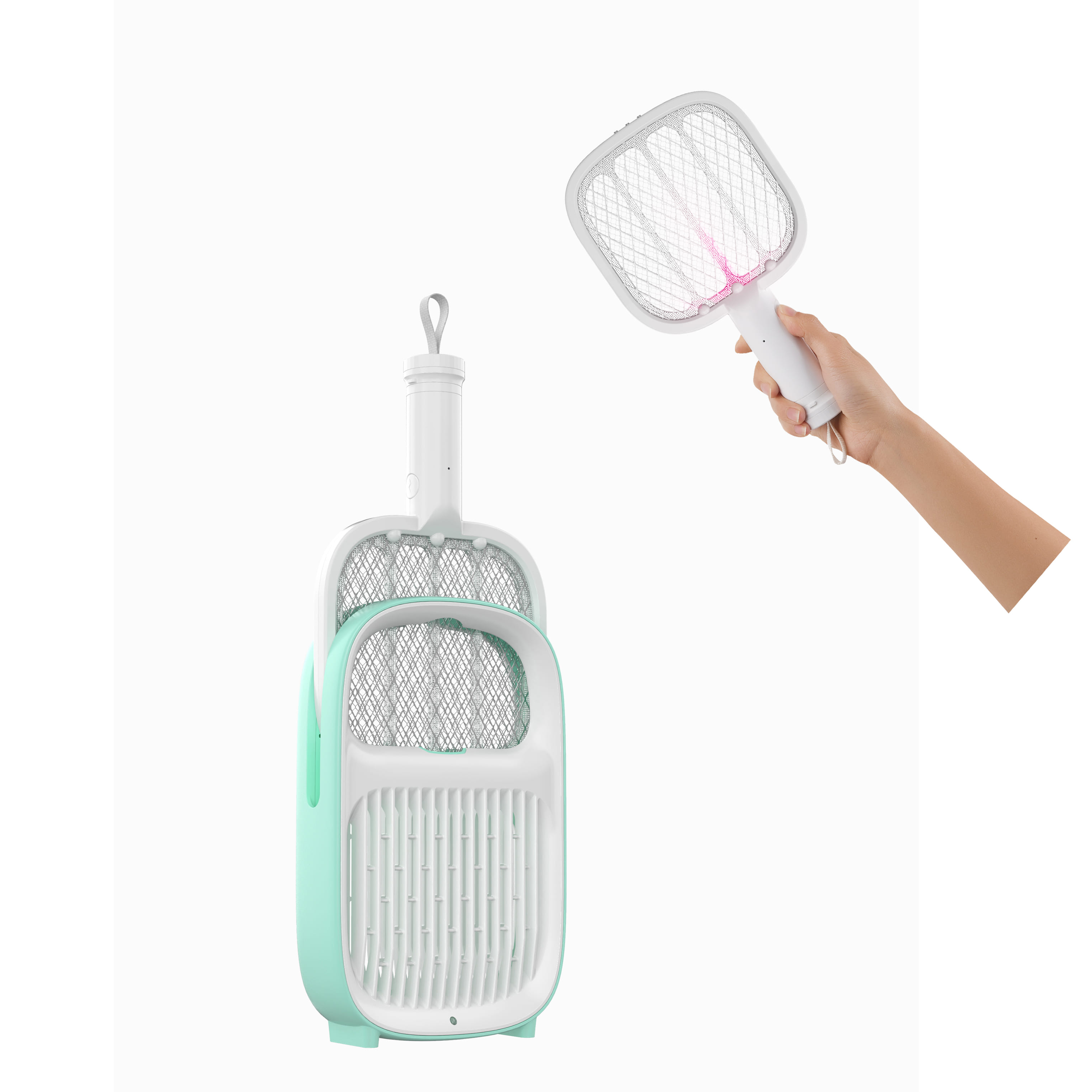 Room Use Movable Automatic Electric Mosquito Catcher,Electronic Flying Catcher Swatter