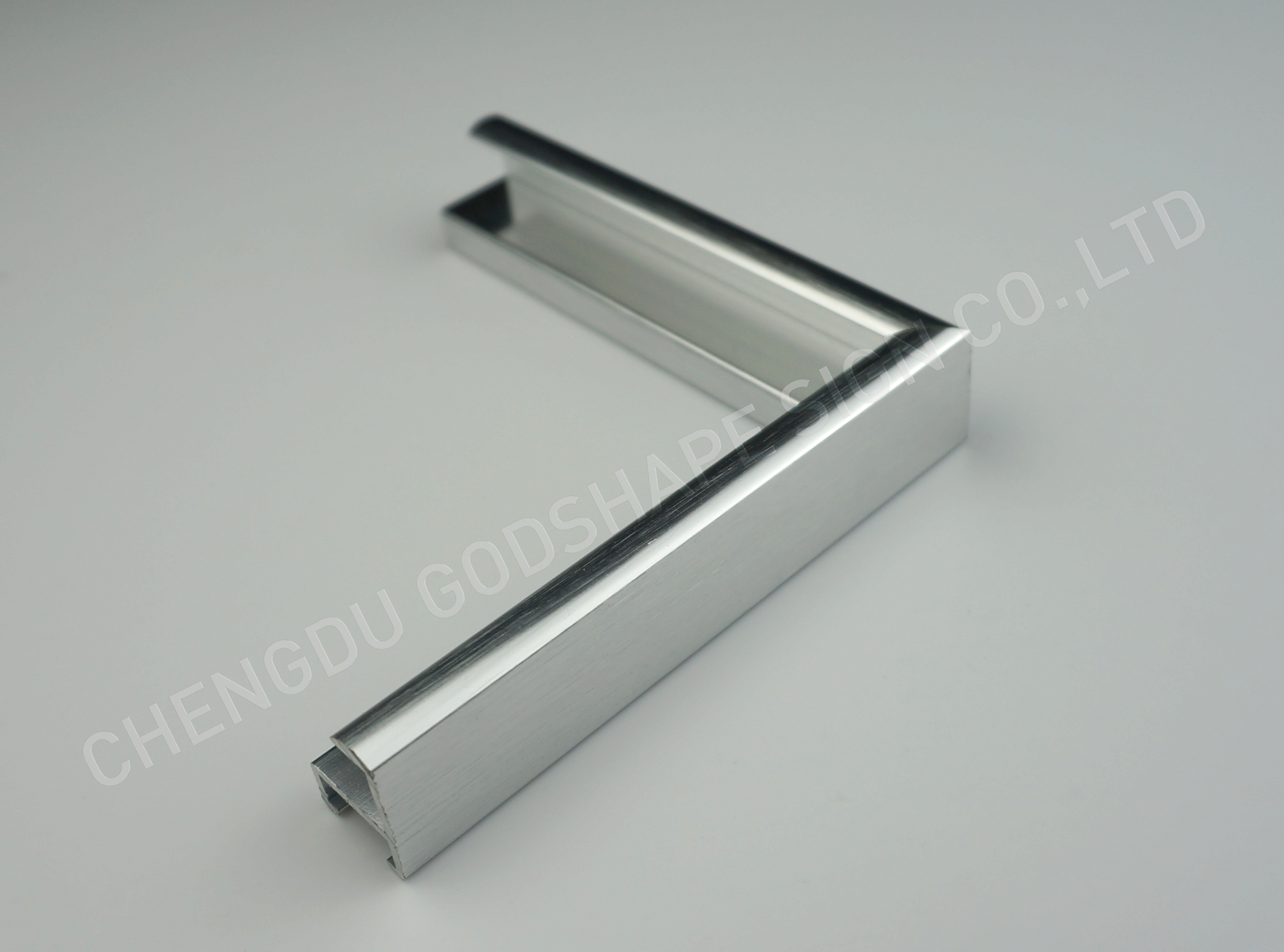 Tension stretch fabric lightbox aluminum profile for Led strip advertising sign textile frame sign