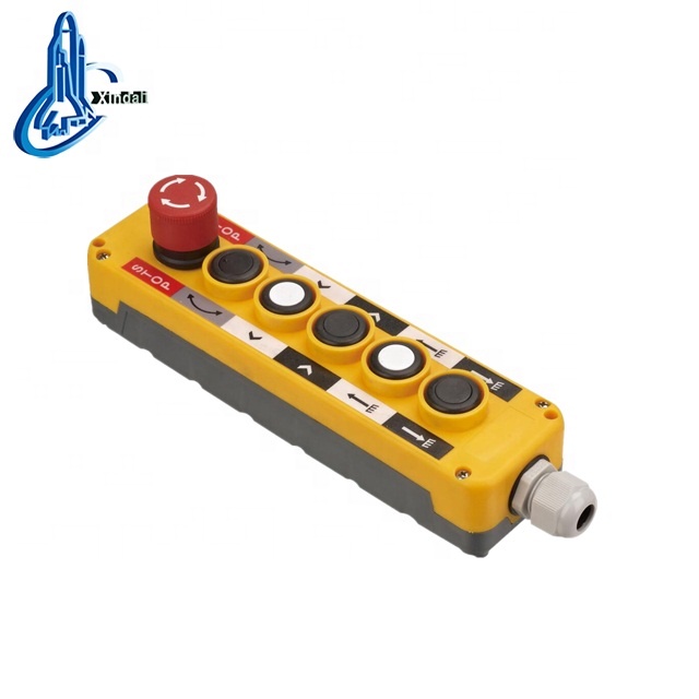 XDL10-EPBS6 emergency stop mushroom pushbutton control box(push button station, push button switch box)