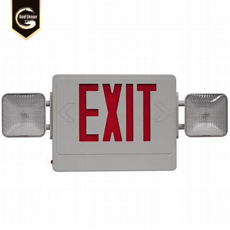 CE Approved Fire Fighting Led Emergency exit sign font with 3d letter sign