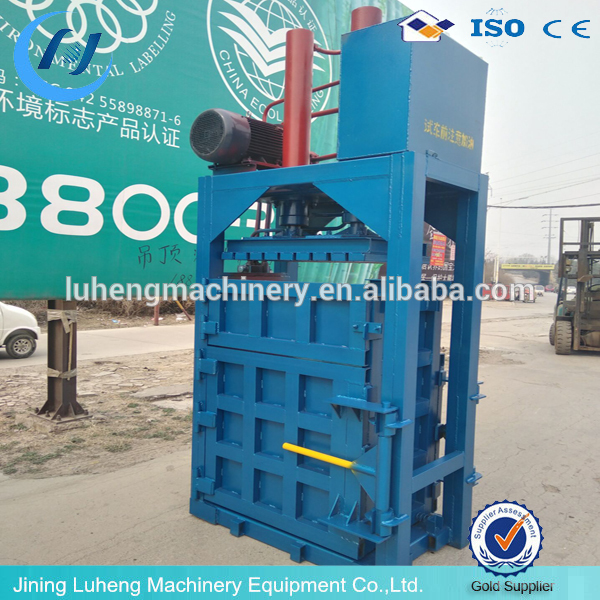 Hydraulic horizontal cardboard baling press machine ,hay and straw baler machine