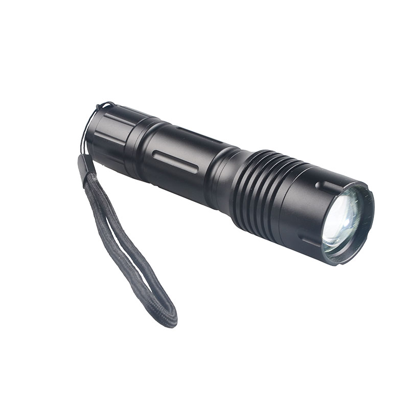 Water Resistant Aluminum Rechargeable T6 LED 5 Modes high power led focus flashlight