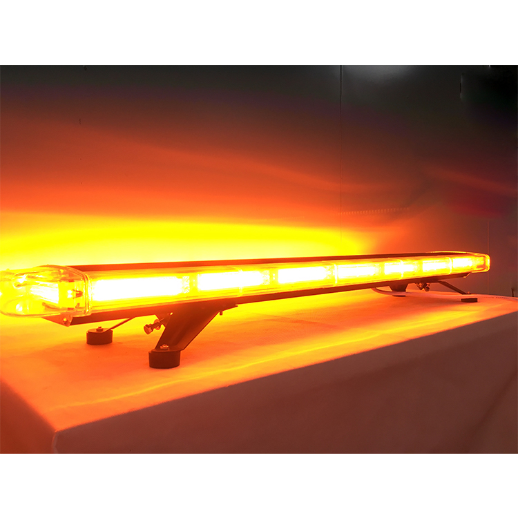 47 160W Extreme High Intensity Low Profile Roof Top Strobe Light Bar Emergency lights For Tow Truck Construction Vehicles