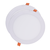 Pc Aluminum White 80lm/w New 6w Details Square Ultra Thin Round Smd 12w Led Panel Light