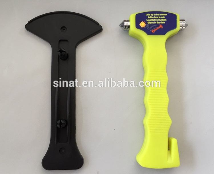 Auto Car window breaker hammer with noctilucence