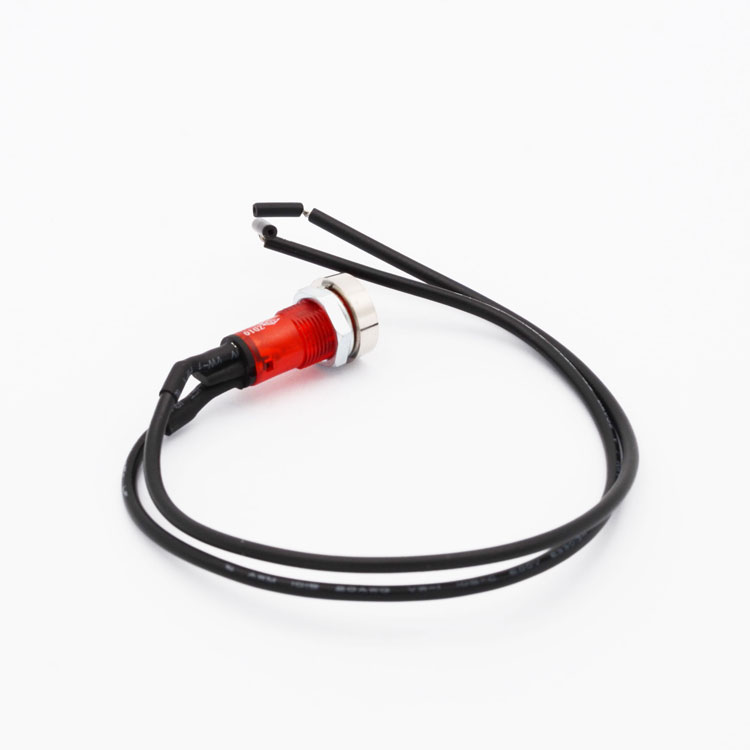 7mm indicator light 24v pilot lamp with 20cm wire