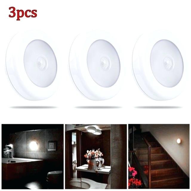 Best price Ningbo Goldmore white motion 6LED sensor light for kitchen/washroom/bedroom night lighting