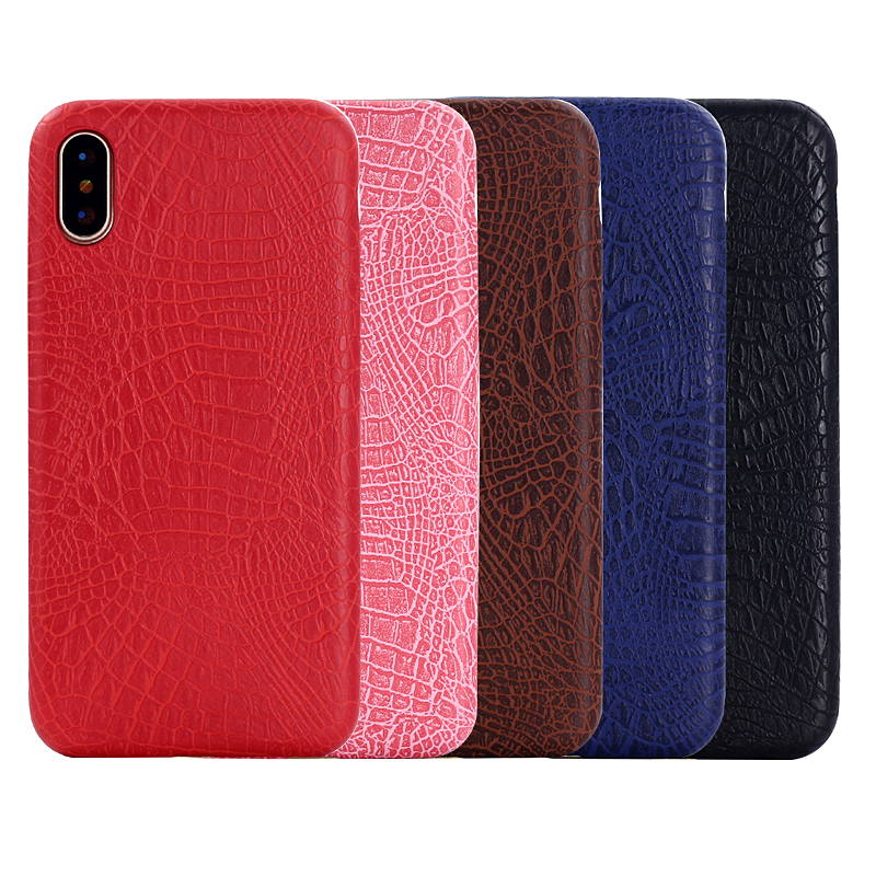 For iPhone X Mobile Back Cover Premium Leather Case Phone Cover for iPhone 8 Case