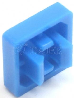 Colorful Square Shape Tactile Switch Caps Cover With Transparent Cover