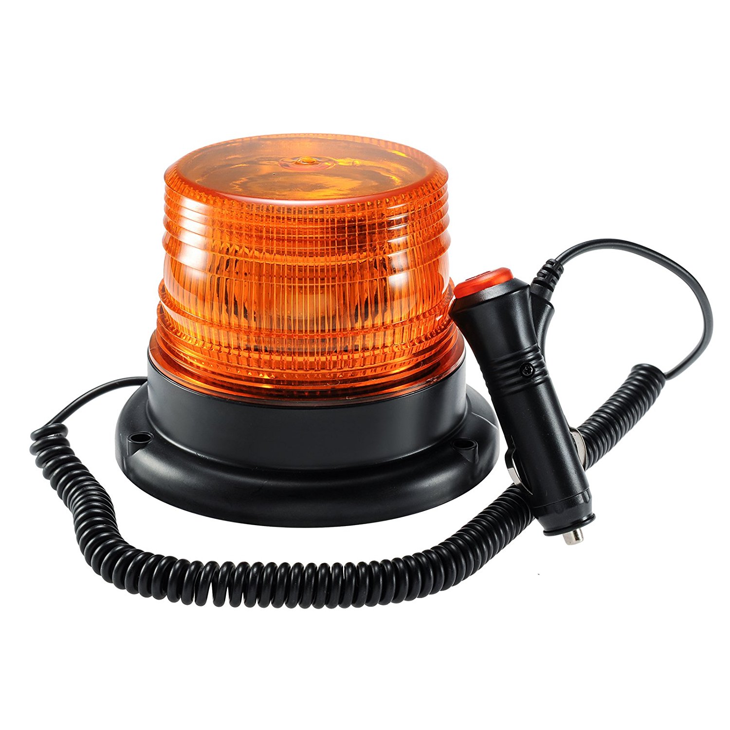 12W amber red blue strobe warning light led beacon light