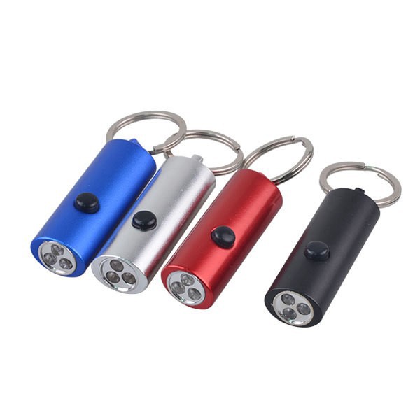 Keychain Led Flashlight new pocket Keychain 3 Led Flashlight for promotion