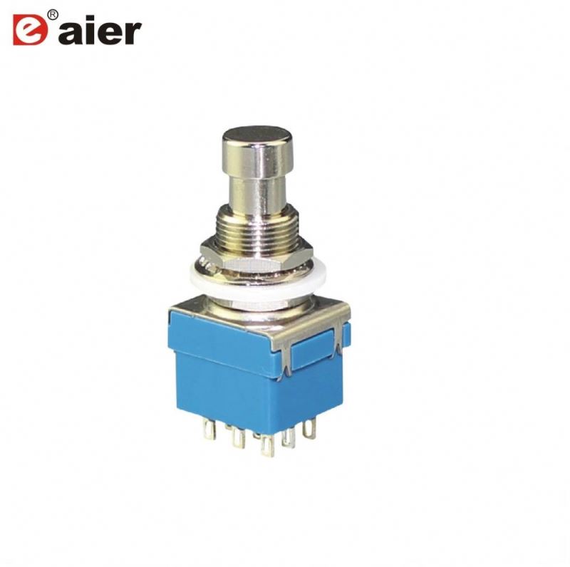 3PDT Colorful Waterproof Foot Switch