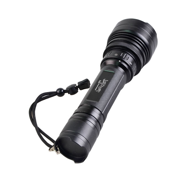 Topcom Deep Diving 100m LED Aluminum Alloy Torch Diving Flashlight