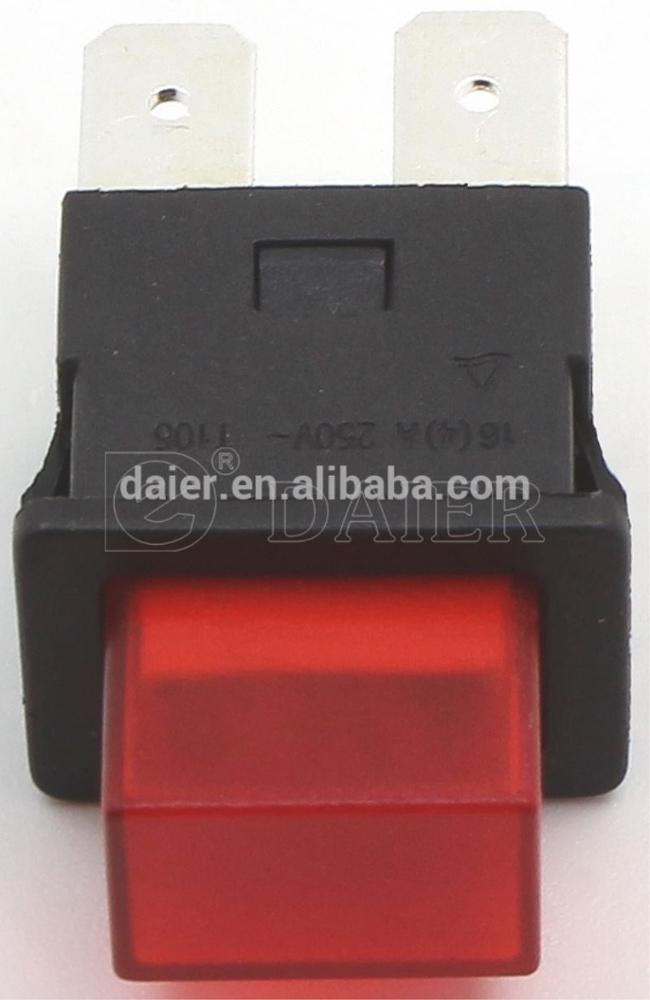 PS23-16 ON OFF 16A Push Button Switch Lockout Push Button ON/OFF