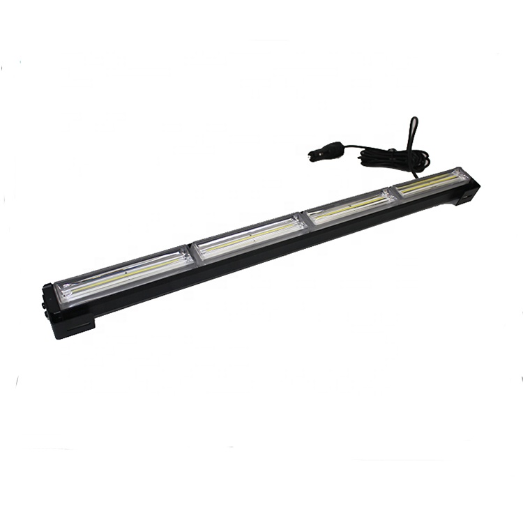 23 Amber White 40W Watts COB LED Emergency Alert Hazard Warning Security Strobe Slim Light Bar