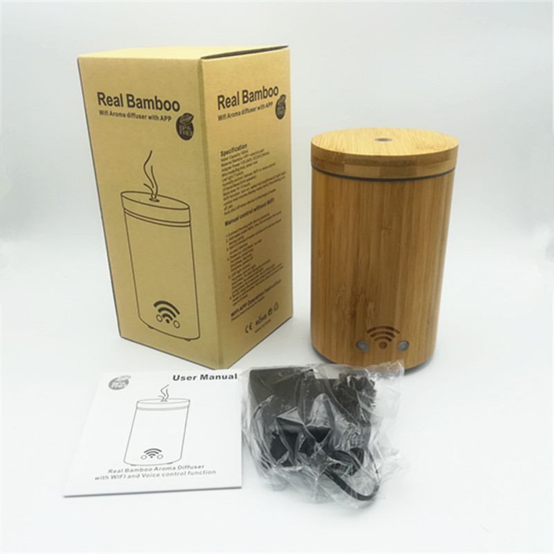 Aroma Diffuser Bamboo Oil Diffuser Real Bamboo Essential Oil Diffuser