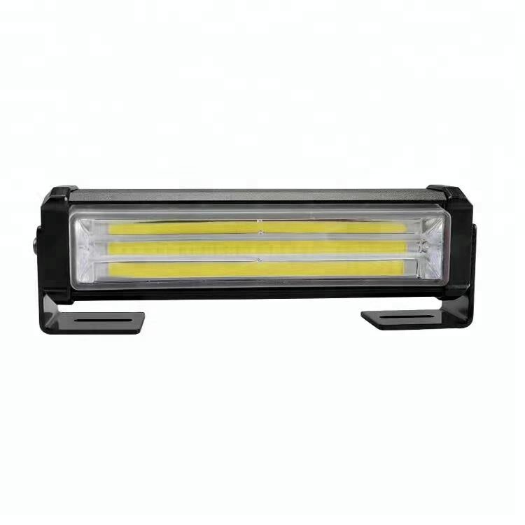 20W COB LED Single Hazard Strobe Warning Emergency Roof Light Bar Mount Super Bright