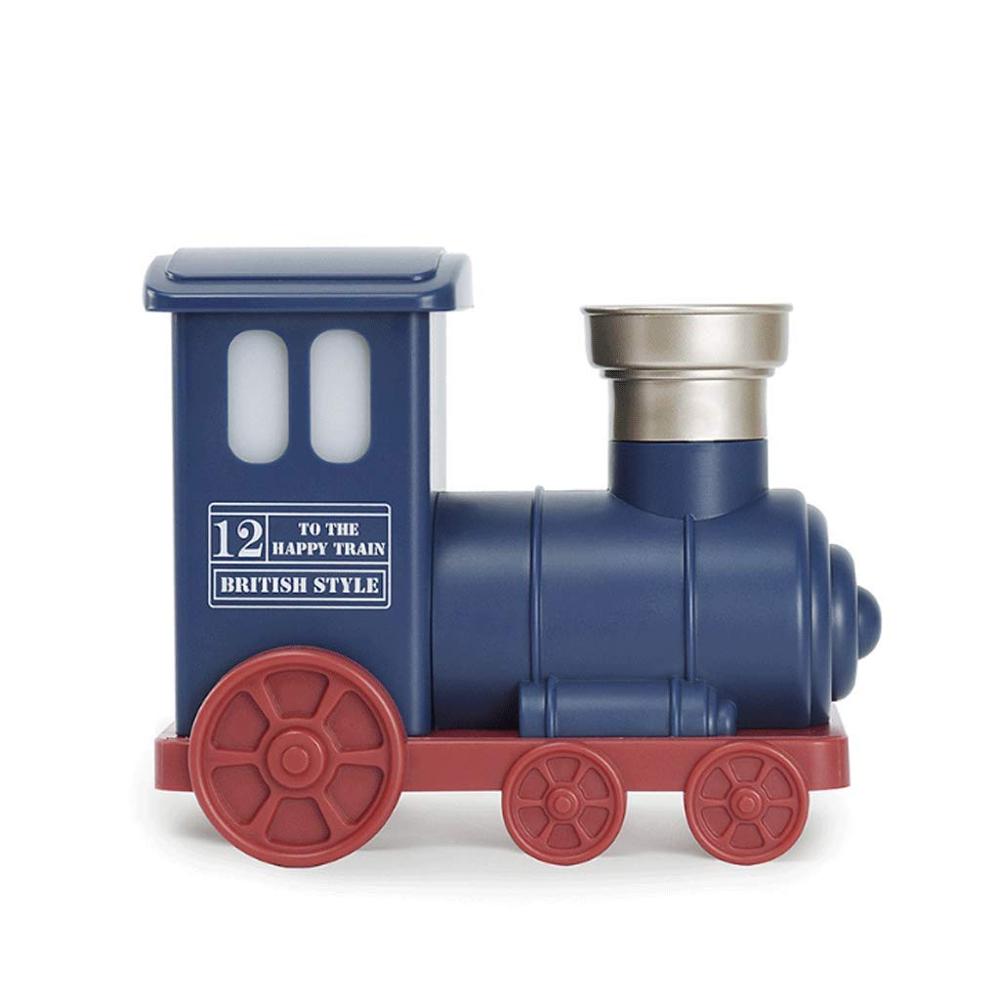 Hidly Humidifier USB Mini Aroma Diffuser- Cartoon Small Train Toy Desktop Mute Mini Humidifiers Air Purifier