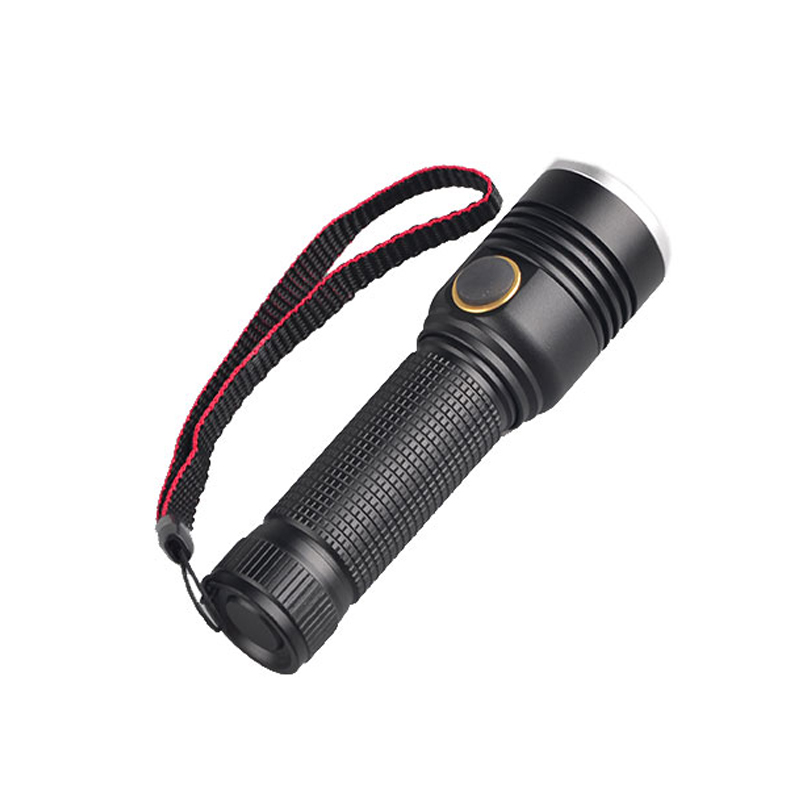 High Power Zoom 10W XML T6 LED 18650 USB Rechargeable Led Torch Flashlight