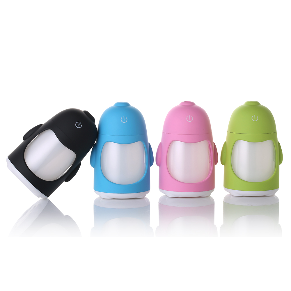 Feel Comfortable Home room Air Fresh Humidifier ,Car USB Mini Portable Funny Penguin Humidifiers