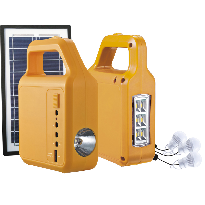 Multifunction  Portable Home Lighting Solution Solar Power Kits System