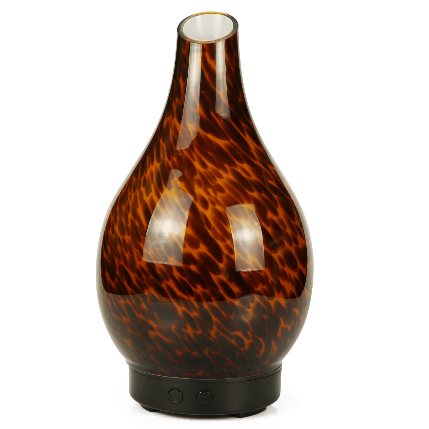 Hot Marble Glass 100ml Ultrasonic Oil Diffuser Super Quiet Aroma Humidifier for Bedroom to Sleep Better