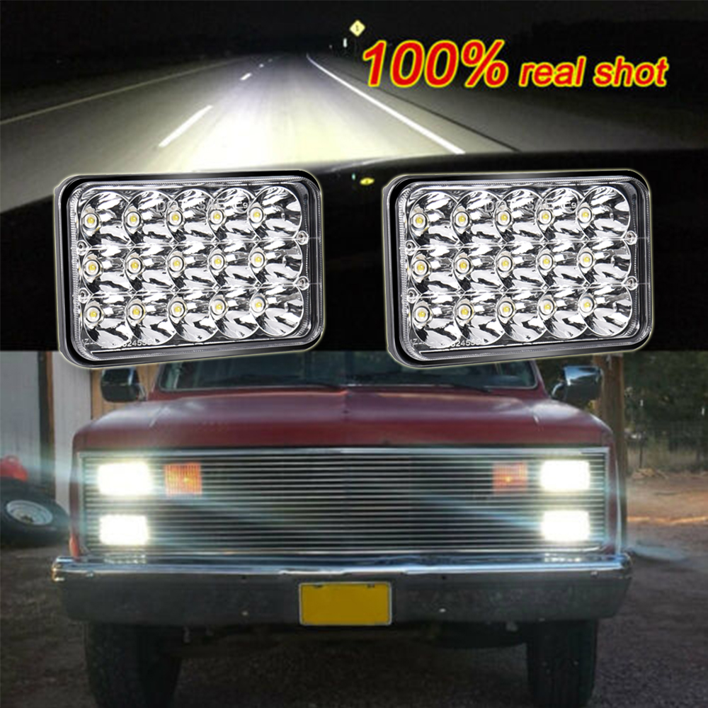 45W headlight for truck 4x6 led headlight LED work light