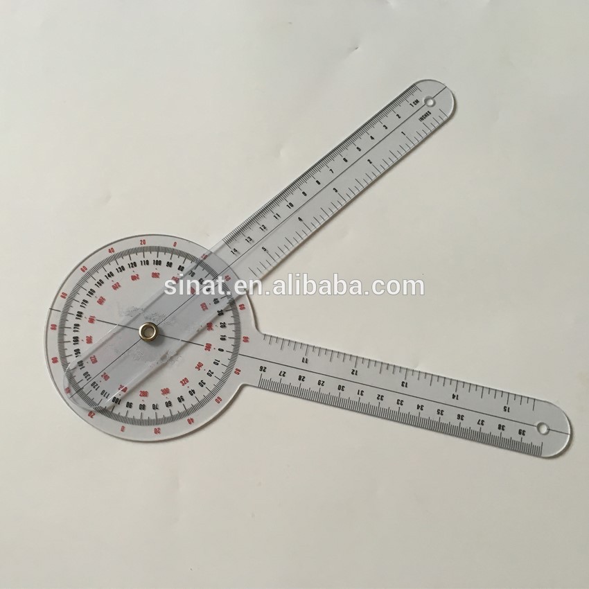 Body measuring meter 265mm Goniometer for rehabilitation use