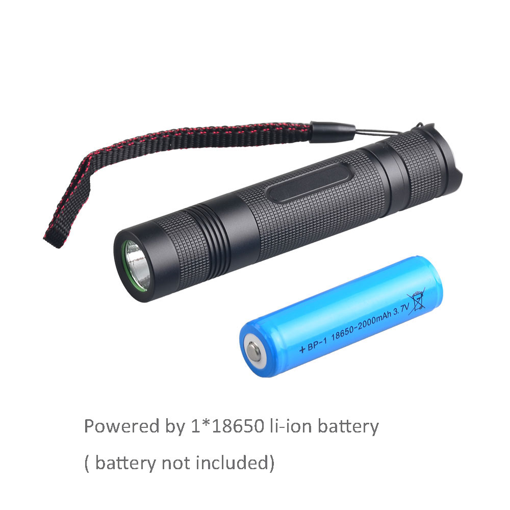 Aluminum Strong Bright 1000 Lumens High Power Tactical Rechargeable Torch Led Flashlight