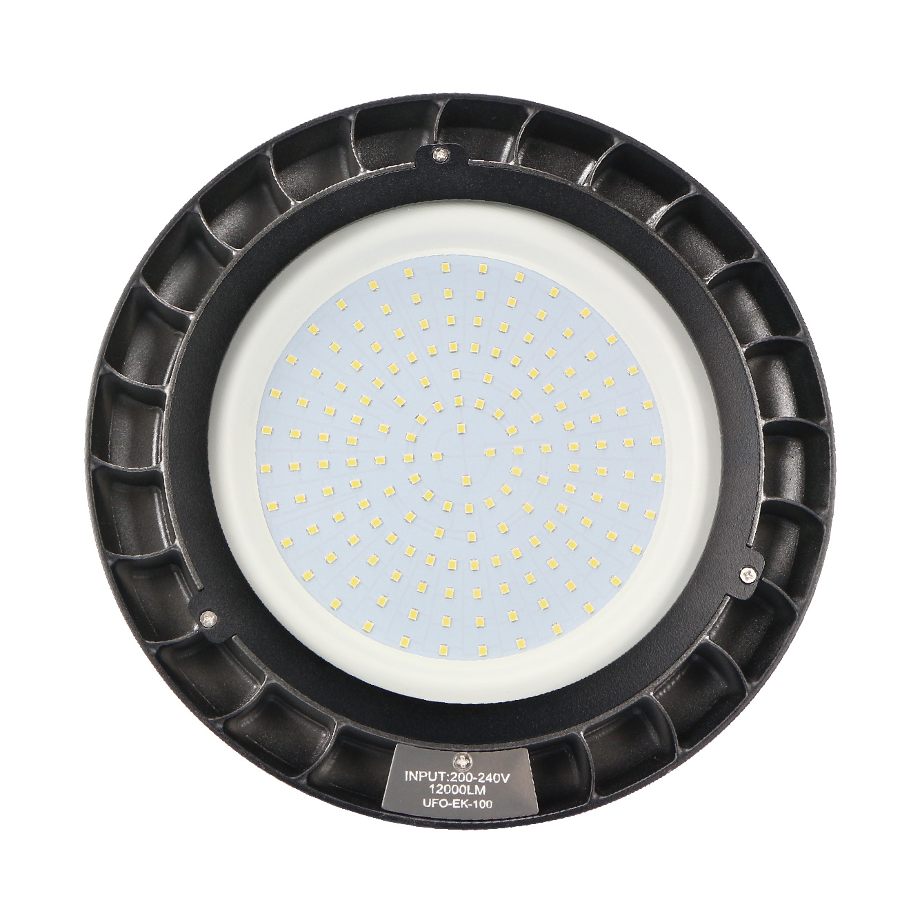 Black 260mm E27 30w Shape Led Light 150w High Bay Ufo