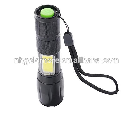 Goldmore3 High Power Aluminum Alloy 10W T6 LED Tactical Flashlight torch With Lanyard