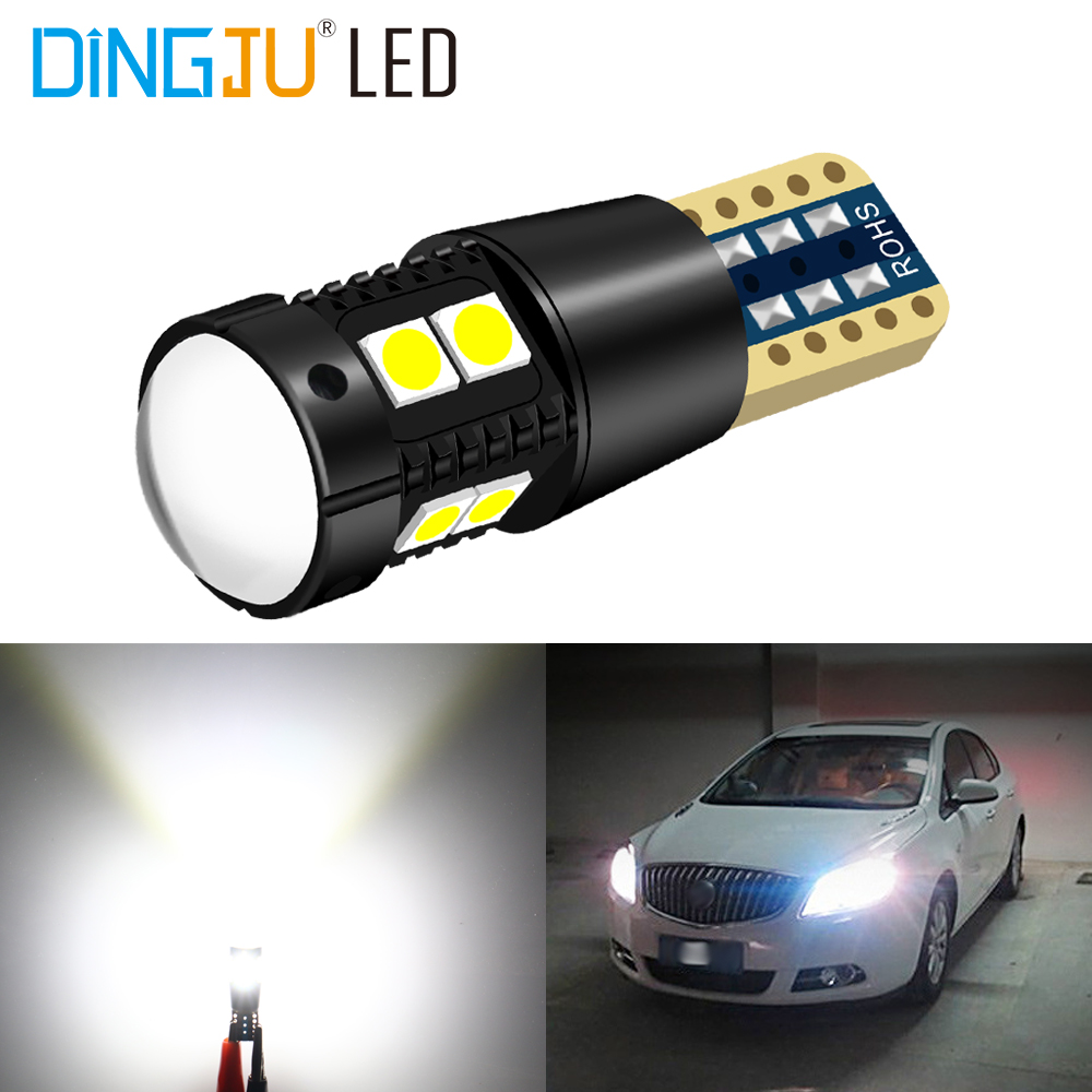 Factory Outlet T10 10smd 3030 Decoding Car Bulb 12v 217lm 6000-6500k Light Parklight Reading Lamp With Cheapest Price