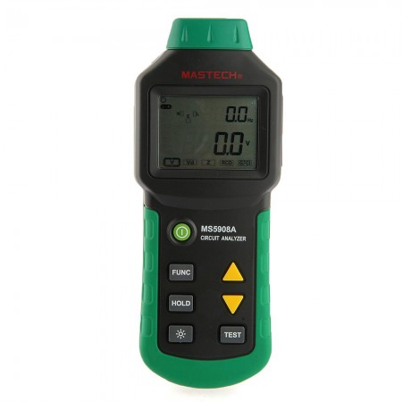 MASTECH Voltage GFCI RCD Tester Circuit Analyzer Meter Detecting Tool