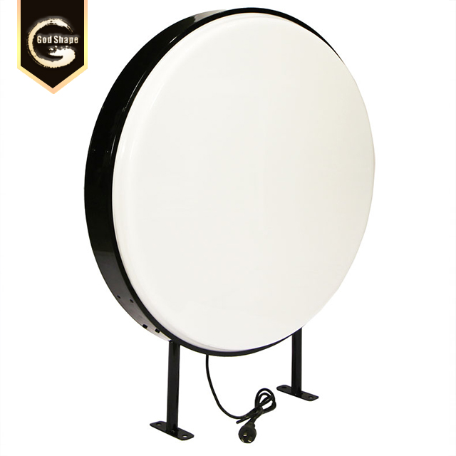 Hot Selling Good Quality Double Sided Round led Light Advertising Boxes Led Light Box