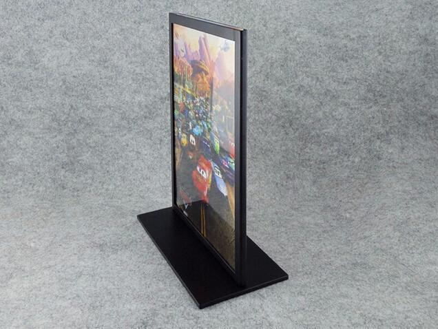 Metal Sign Holder Stand/pop Display Table Stand/Store Metal Poster Stand Poster Board Water Base Pavement Sign