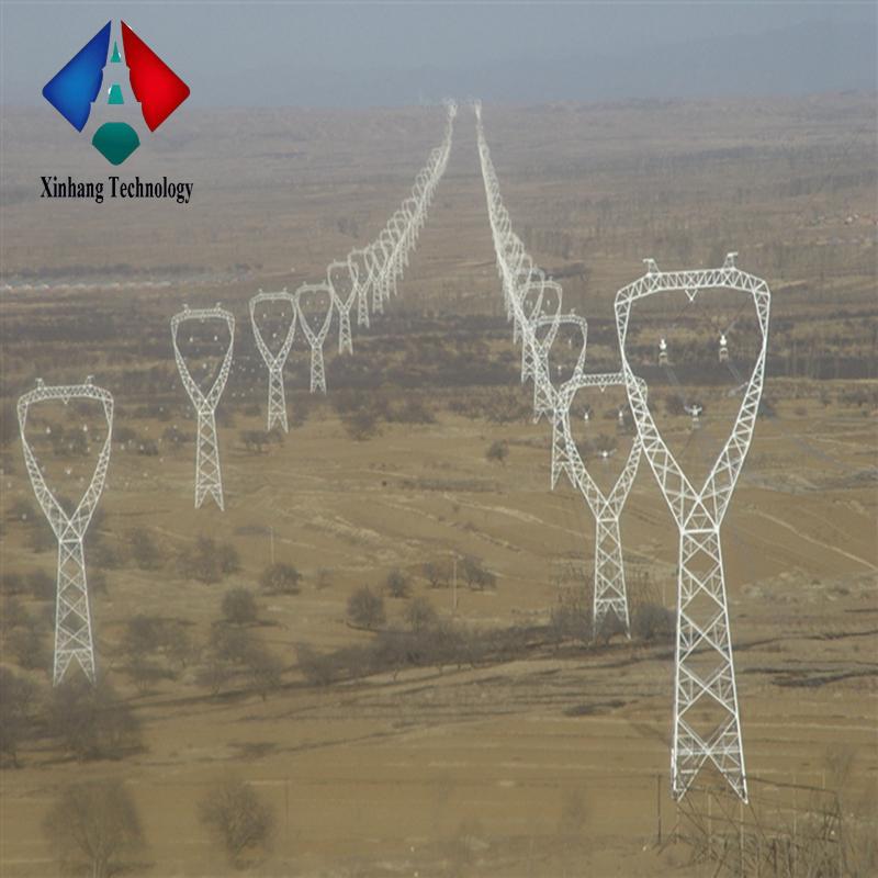 high voltage pole electrical tubular structure electric power iron or steel lattice masts
