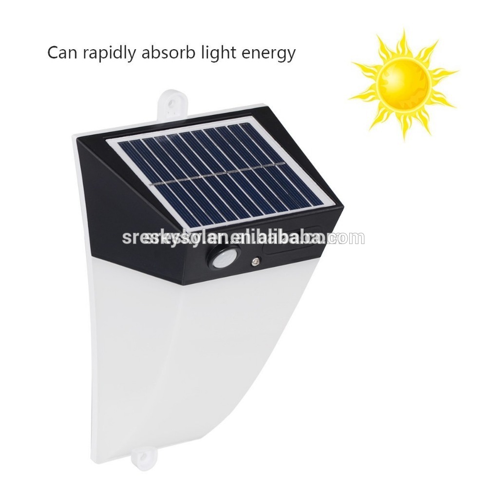 Sresky wall mounted outdoor lights solar wall light IP 65