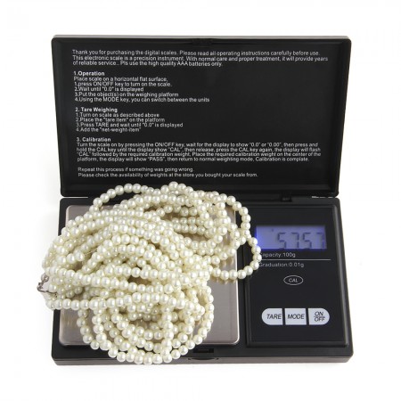Pocket 500g 0.1g Digital CS-500 Portable Jewelry Gold Gram Balance Weight Scale