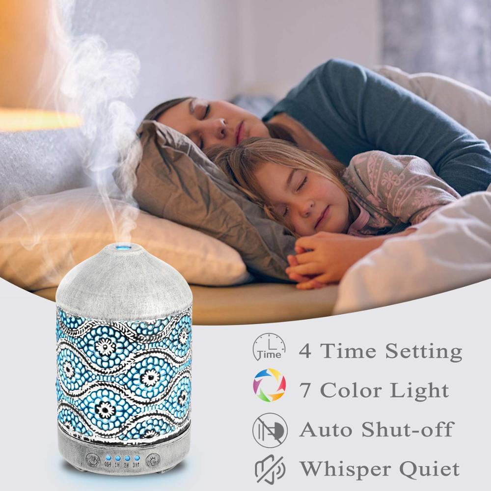 Humidifier Ultrasonic Aroma Essential Oil Diffuser, Home Aroma Humidifier Air Diffuser, Ultrasonic Aroma Essential Oil Diffuser