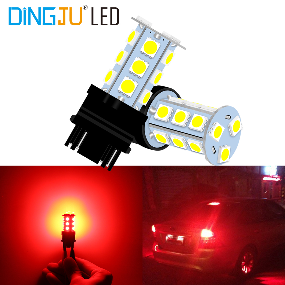 Factory Direct Supply T25 3156 3157 5050 18smd Led Auto Bulb 12v 2.8w Brake Light Rear Lamp Car Tail Lights Manufacturer