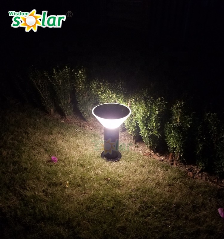 LED garden light lampe solaire  bollard light solar lamp garden lighting JR-B007