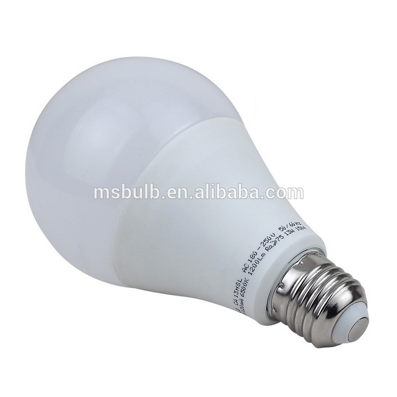 china supplier A80 E27 LED BULB 18W plastic +aluminum SMD led bulb ,light bulb ,led light dimmable