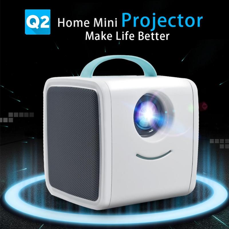 Q2 Multiple Interfaces Durable Mini Projector 1080P Full HD Children Education Portable Projector Cartoon TV Home Theatre Beamer